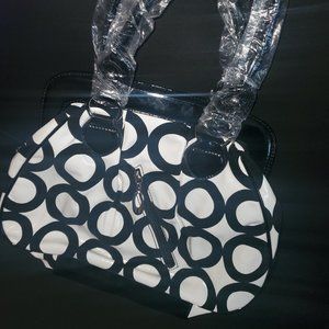 Patterned Hobo Handbag